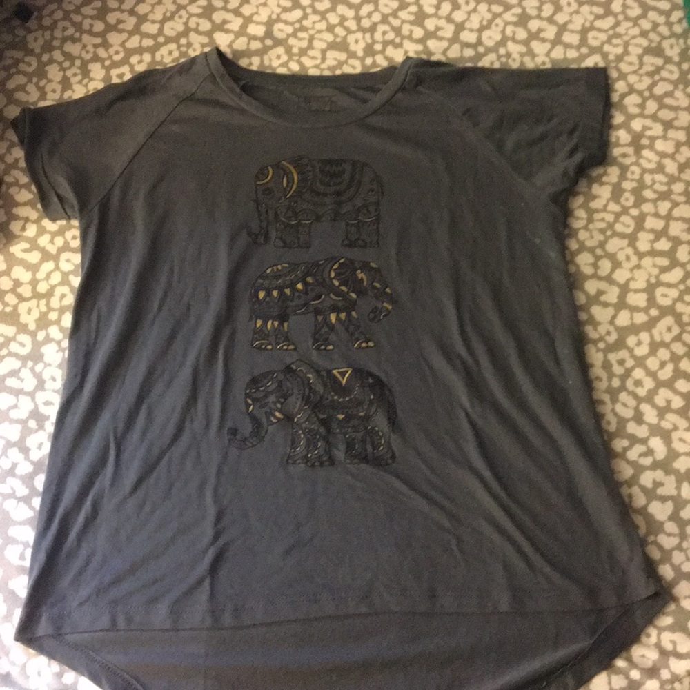 Grey elephant T-shirt